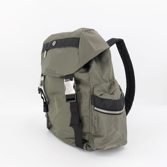 Lululemon Wunderlust Backpack 14L Green Grey - Picture 4 of 16